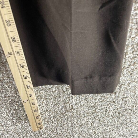 Talbots Pants Womens 6 Brown Signature Boot Trousers Polyester Preppy Career - Picture 5 of 11